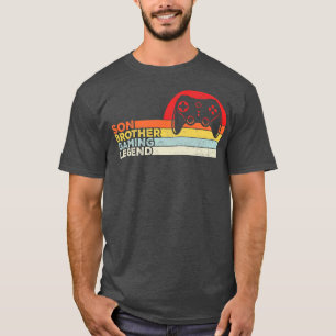 Son Brother GamingFunny Gaming Quote Retro Geschen T-Shirt