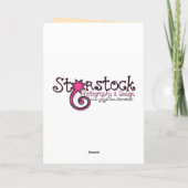 Son Chick Oaster Card Feiertagskarte (Rückseite)