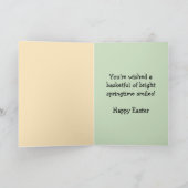 Son Chick Oaster Card Feiertagskarte (Innenseite)
