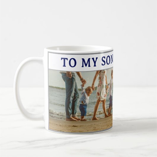 Son & Daughter Personalized Coffee Mug Gift Kaffeetasse (Links)