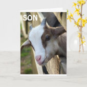 **SON DES JAHRES** UND GLÜCKLICHER GEBURTSTAG KARTE (Gelbe Blume)