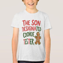 Son Designated Cookie Tester Weihnachten
