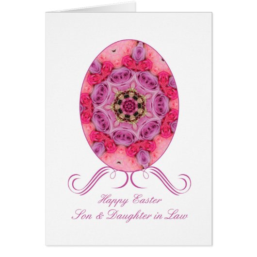 Son & Ehefrau Frohe Ostern (Vorne)