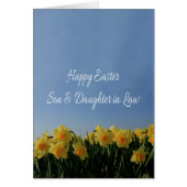 Son & Ehefrau Frohe Ostern (Vorne)