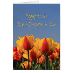 Son & Ehefrau Frohe Ostern