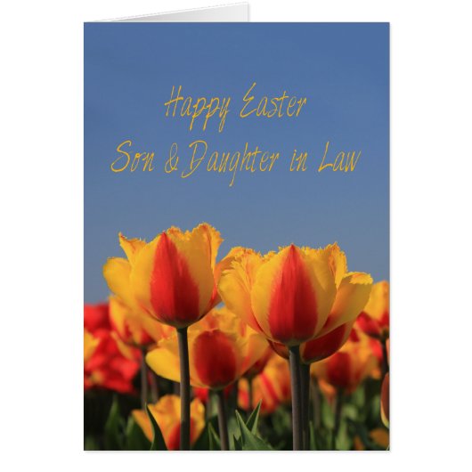 Son & Ehefrau Frohe Ostern (Vorne)