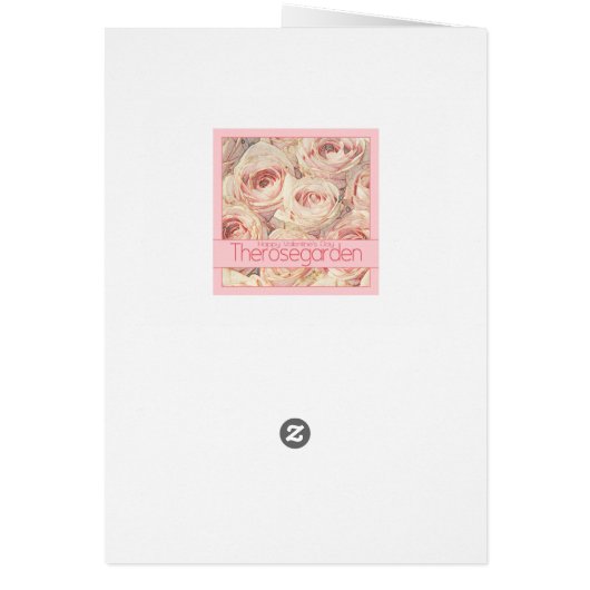 Son & Ehefrau Happy Valentine's Day Rose (Hinten)