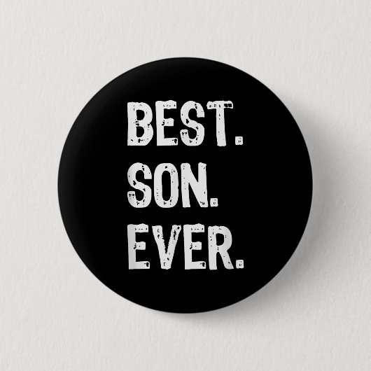 Son Ever Funny Family Cool  Button (Vorderseite)