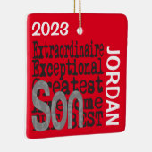 Son Extraordinaire CUSTOM Keramikornament (Rechts)