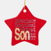 Son Extraordinaire Keramik Ornament (Vorne)