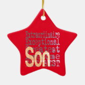 Son Extraordinaire Keramik Ornament (Hinten)