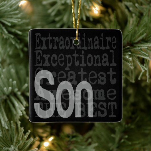 Son Extraordinaire Keramikornament (Baum)