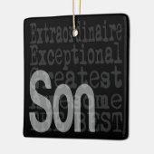 Son Extraordinaire Keramikornament (Links)