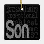 Son Extraordinaire Keramikornament (Vorderseite)