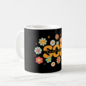 SON Flower Shirt, Cute Floral SON Tee Kaffeetasse (Vorderseite Links)