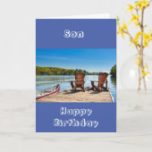 **SON** GENIESSEN SIE IHREN GEBURTSTAG KARTE (Gelbe Blume)