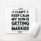Son Getting Married Bachelorette Wedding Party Mousepad (Mit Mouse)