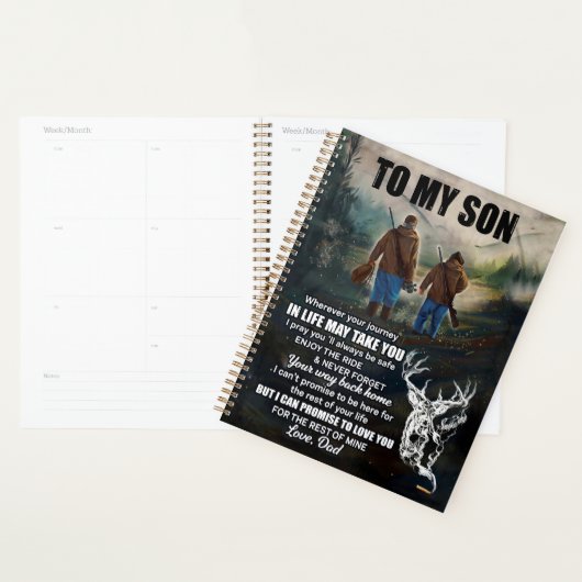 Son Gifts | Brief an meine Sohn Liebe aus Vater Planer (Anzeige)