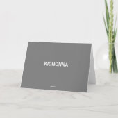 **SON** "GLÜCKLICHER ABSCHLUSS TAG" FÜR SIE! KARTE (Rückseite)