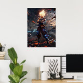 Son Goku Super Saiyan Poster (Heimbüro)