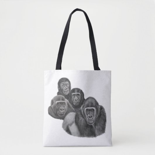 Son Gorilla ToteBag By AGE. Gorilla Life GL/TFW Tasche (Vorderseite)