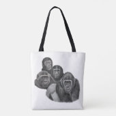 Son Gorilla ToteBag By AGE. Gorilla Life GL/TFW Tasche (Rückseite)