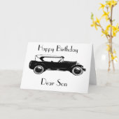 SON GREETING CARD KARTE (Gelbe Blume)