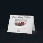 ***SON*** HABEN EINEN GLÜCKLICHEN BIRTHTAG!!! KARTE<br><div class="desc">FÜR ***IHR SON****... ...  SPRICHWORT... ..***** GENIESSEN SIE IHREN TAG***** UND WENN ER "WIE ALTE ZEITKARTEN",  DANN IST ES DOPPELT GUT FÜR IHN :) DANK FÜR DIE STOPPEN VON EINER MEINER ACHT STORES UND HABEN EINEN GROSSEN TAG!!!!</div>