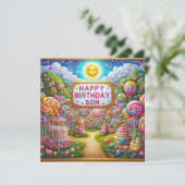 SON ~ Happy Birthday ~ Candy Land ~ (Stehend Vorderseite)