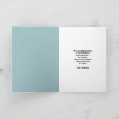 Son Happy Birthday College Dorm Celebration Karte (Innenseite)