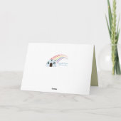 Son Happy Birthday: Regenbogenforelle Karte (Rückseite)