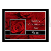 Son Happy Valentine's Day Rose (Vorderseite (Horizontal))