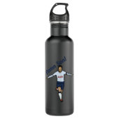 Son Heung Min - Tottenam Spurs Premier League Socc Edelstahlflasche (Vorderseite)