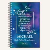 Son High School Graduation Name Year  Notizblock (Vorderseite)