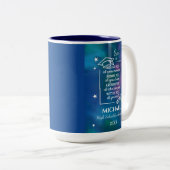 Son High School Graduation Name Year  Zweifarbige Tasse (VorderseiteRechts)