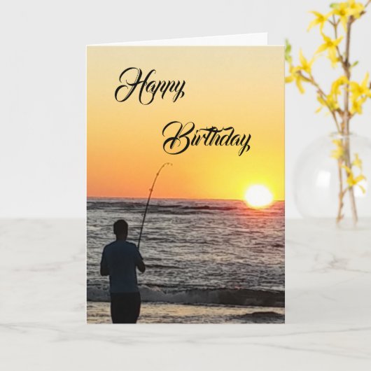 SON ****IHRER GEBURTSTAG***** KARTE (Gelbe Blume)