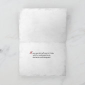 Son-In-Law Birthday Large Grunge Football Karte (Innenseite)