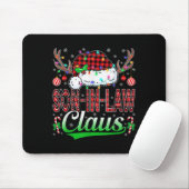 Son-in-law Claus Christmas Light Matching Family X Mousepad (Mit Mouse)