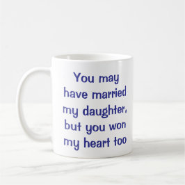 Son-in-law-Keramik-Geschenk Kaffee-Tasse Kaffeetasse