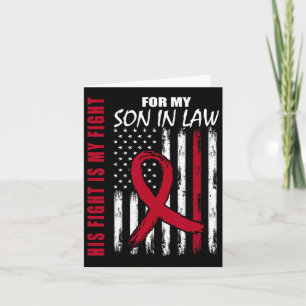 Son in Law Multiple Myeloma Awareness American Flo Karte