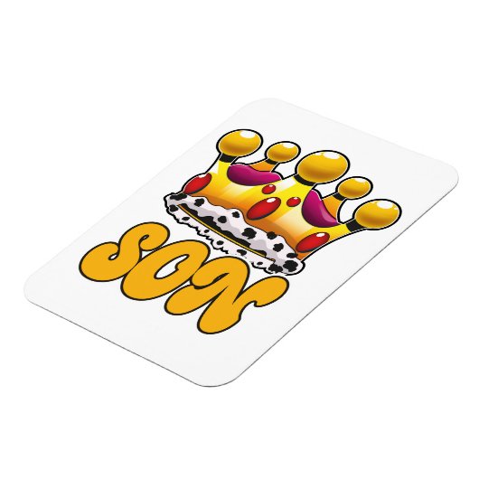 Son Kings Crown Magnet (Linke Seite)