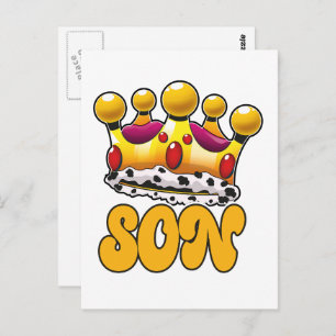 Son Kings Crown Postkarte