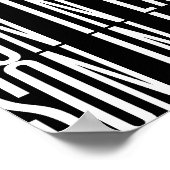 Son law gift Black background Cooles Design Kunst Poster (Ecke)