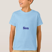 Son Light Blue T - Shirt (Vorderseite)