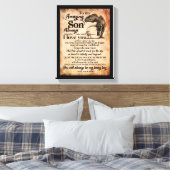 Son Lovers | Zu meinem Phantastischen Sohn Denken  Leinwanddruck (Insitu (Schlafzimmer))