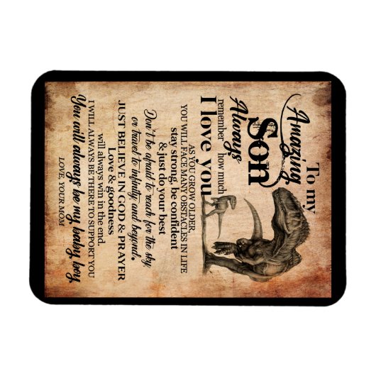 Son Lovers | Zu meinem Phantastischen Sohn Denken Magnet (Horizontal)