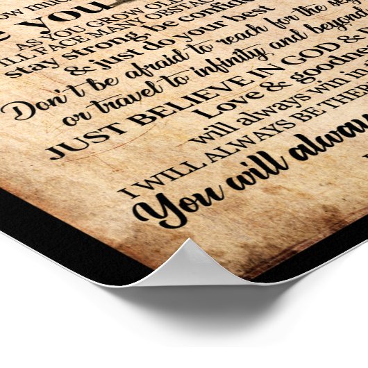 Son Lovers | Zu meinem Phantastischen Sohn Denken Poster (Ecke)