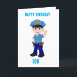 SON & MEIN LIEBLINGSPOLIZEMAN AM GEBURTSTAG! KARTE<br><div class="desc">VIELEN DANK FÜR DAS STOPPEN EINES MEINER ACHT GESCHICHTEN!!!</div>