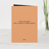 SON n FAMILY HALLOWEEN CARD Karte (Rückseite)