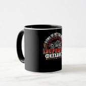 Son oder Arthritis Alte Reiter Sonniges Kunstgesch Tasse (Vorderseite Links)